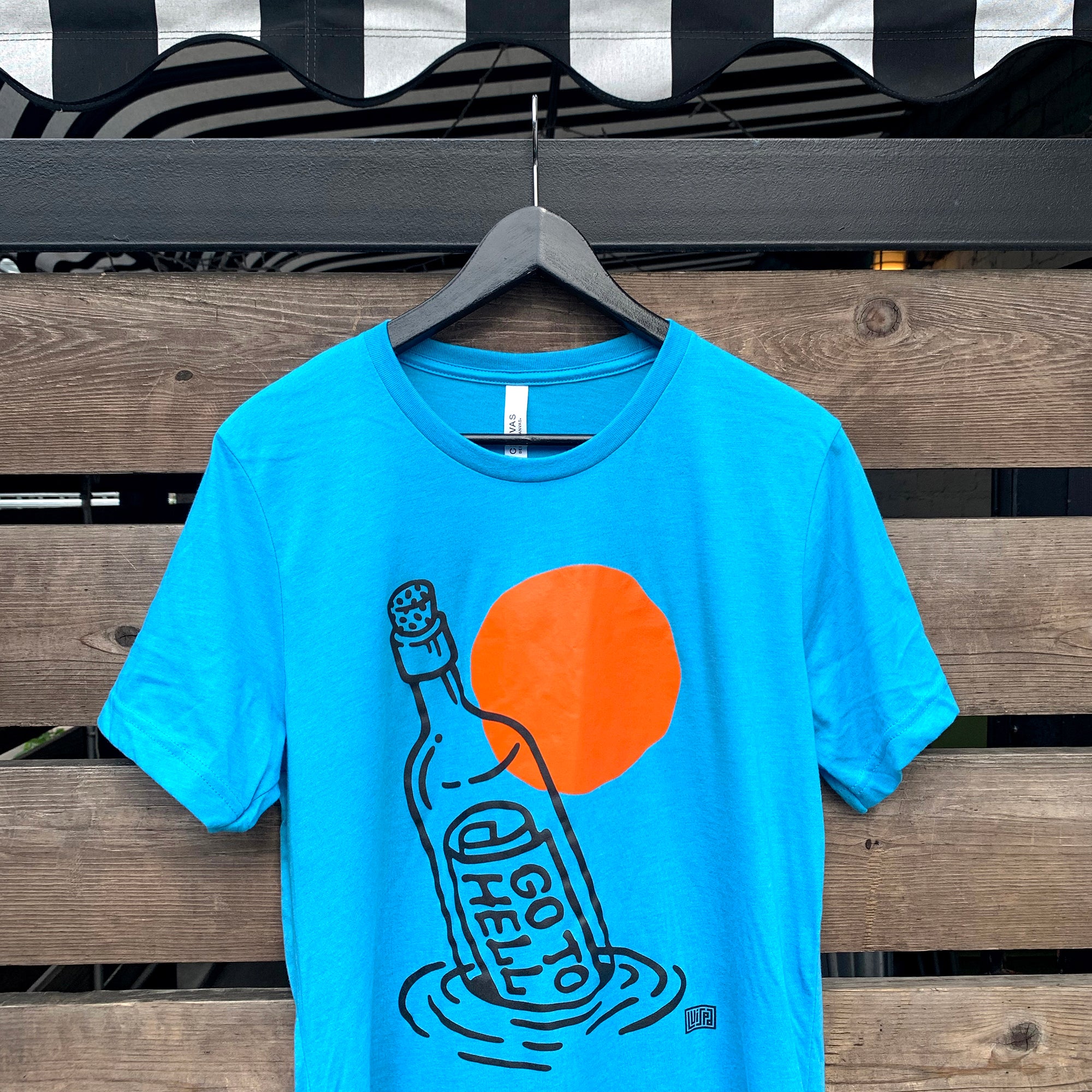 The Bottle T-Shirt by Lulab
