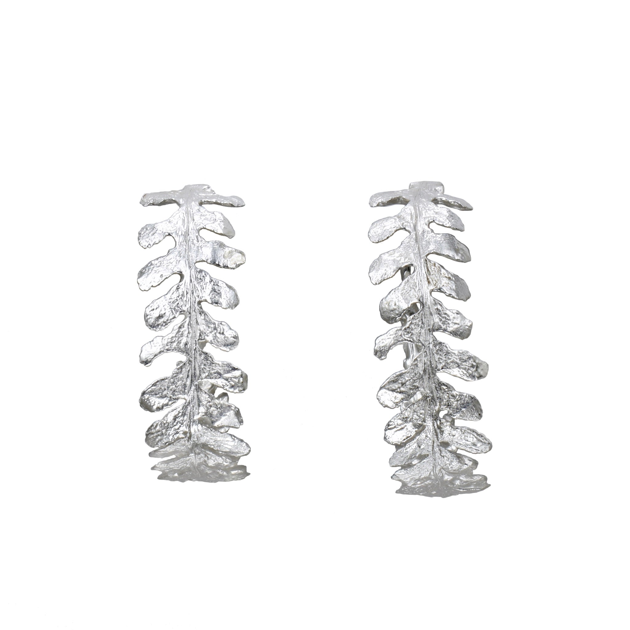 Fern Earrings - Sterling Silver