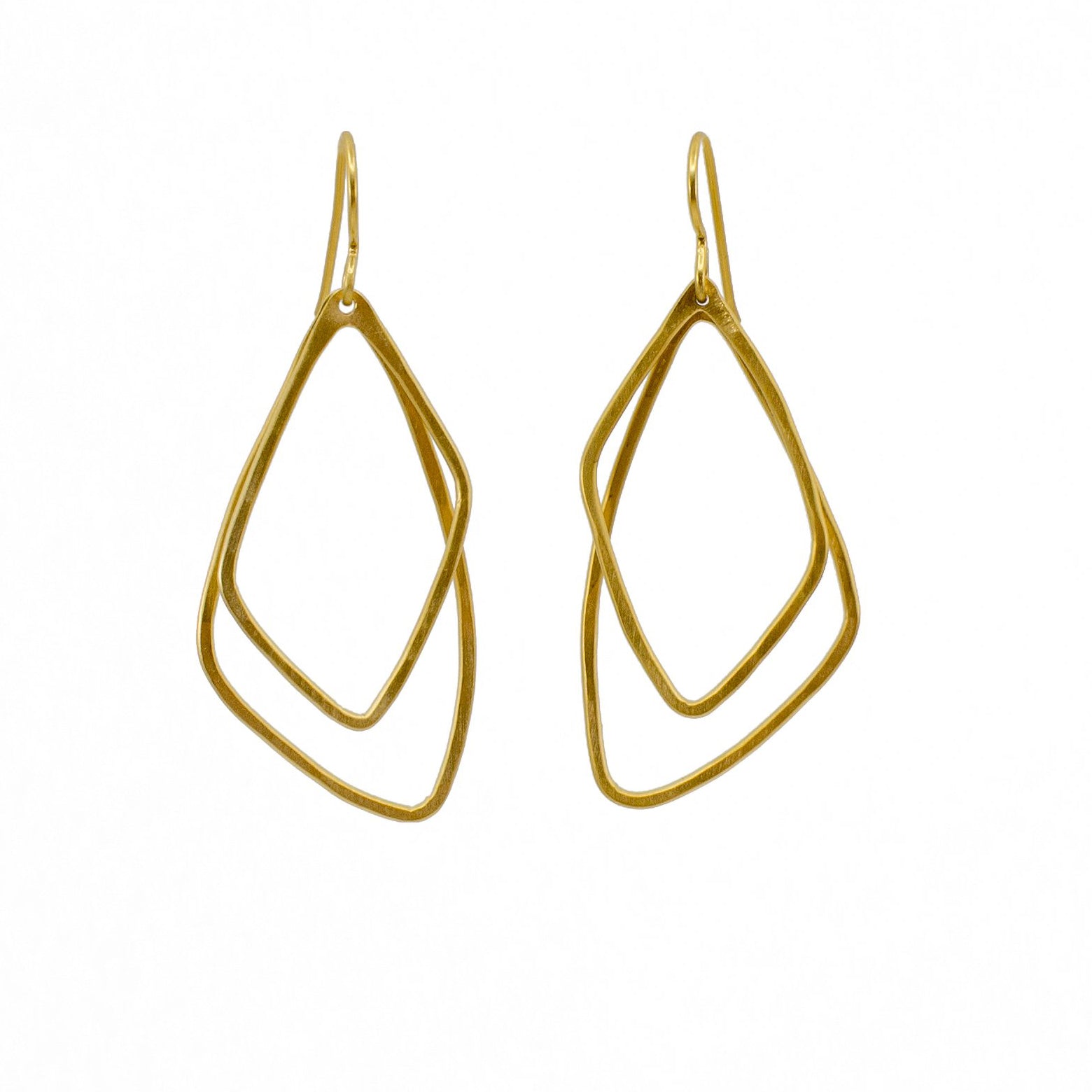 Shapes Earrings - Medium - Sterling Silver or 18K Gold Vermeil