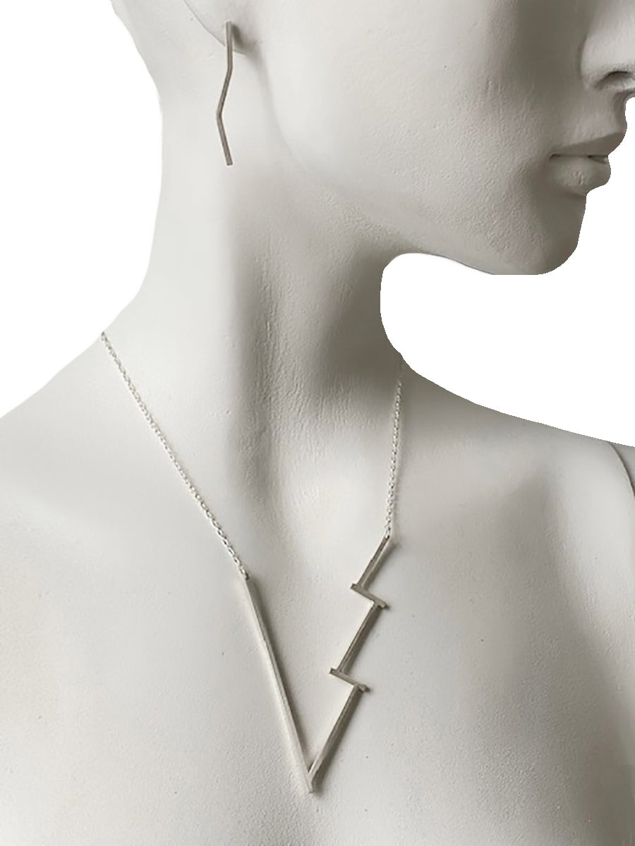 Energy Necklace - Sterling Silver or 18K Gold Vermeil