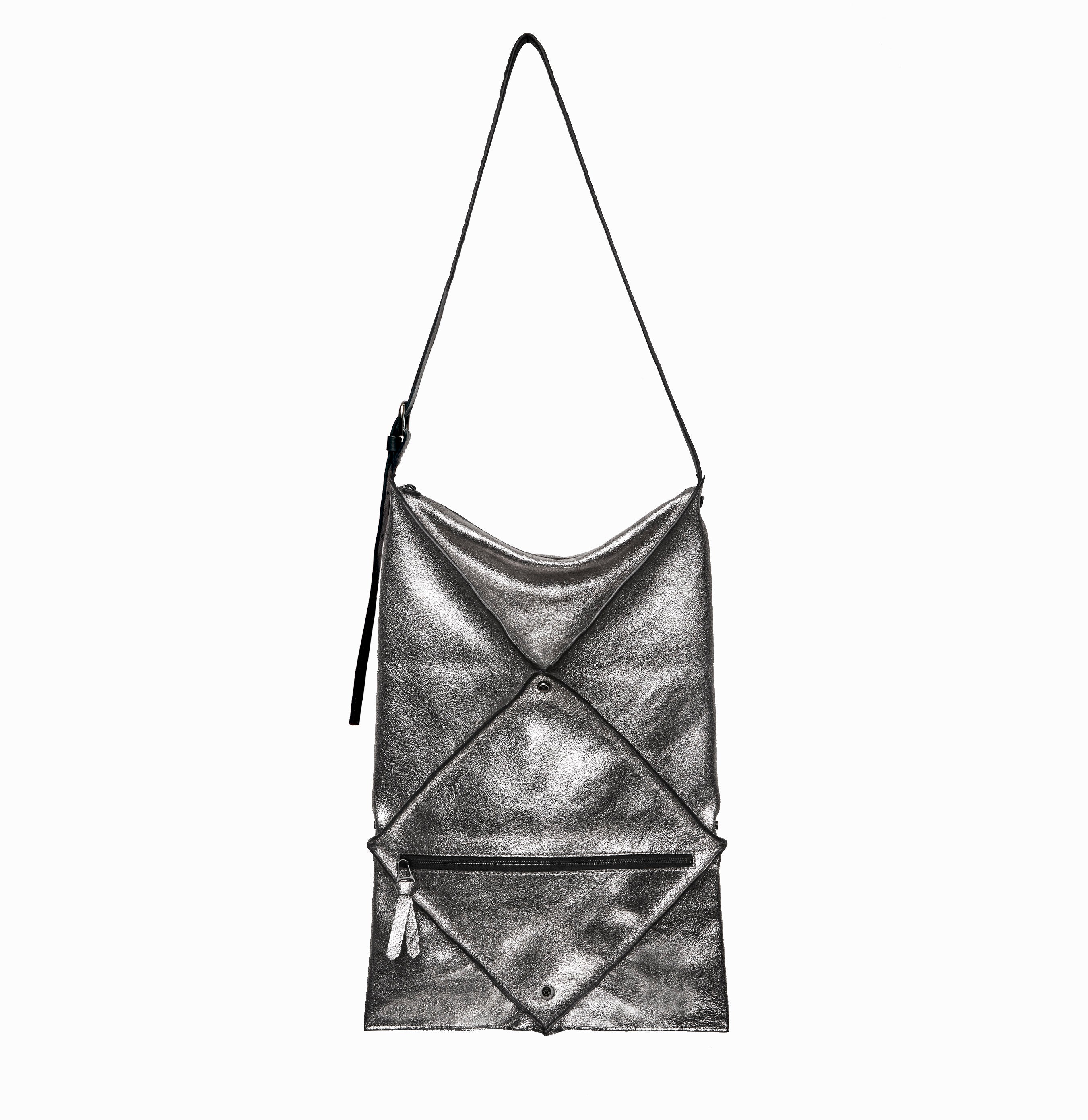 Hana Convertible Shoulder Bag - Metallic