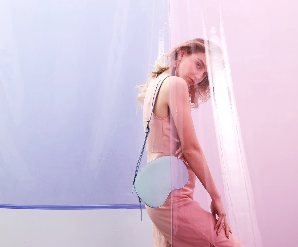 Cloud Crossbody Shoulder Bag - Misty Sky