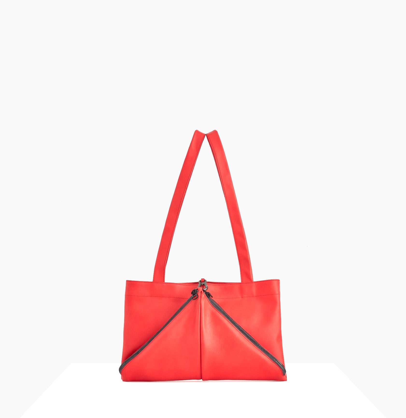 Mari Convertible Tote - Red