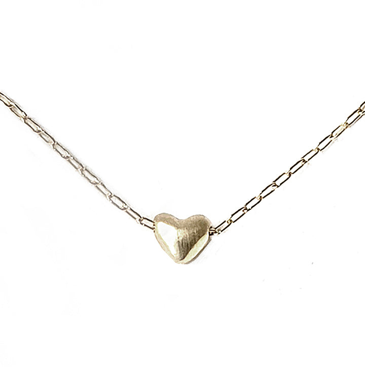 Mini Heart Necklace - Sterling Silver