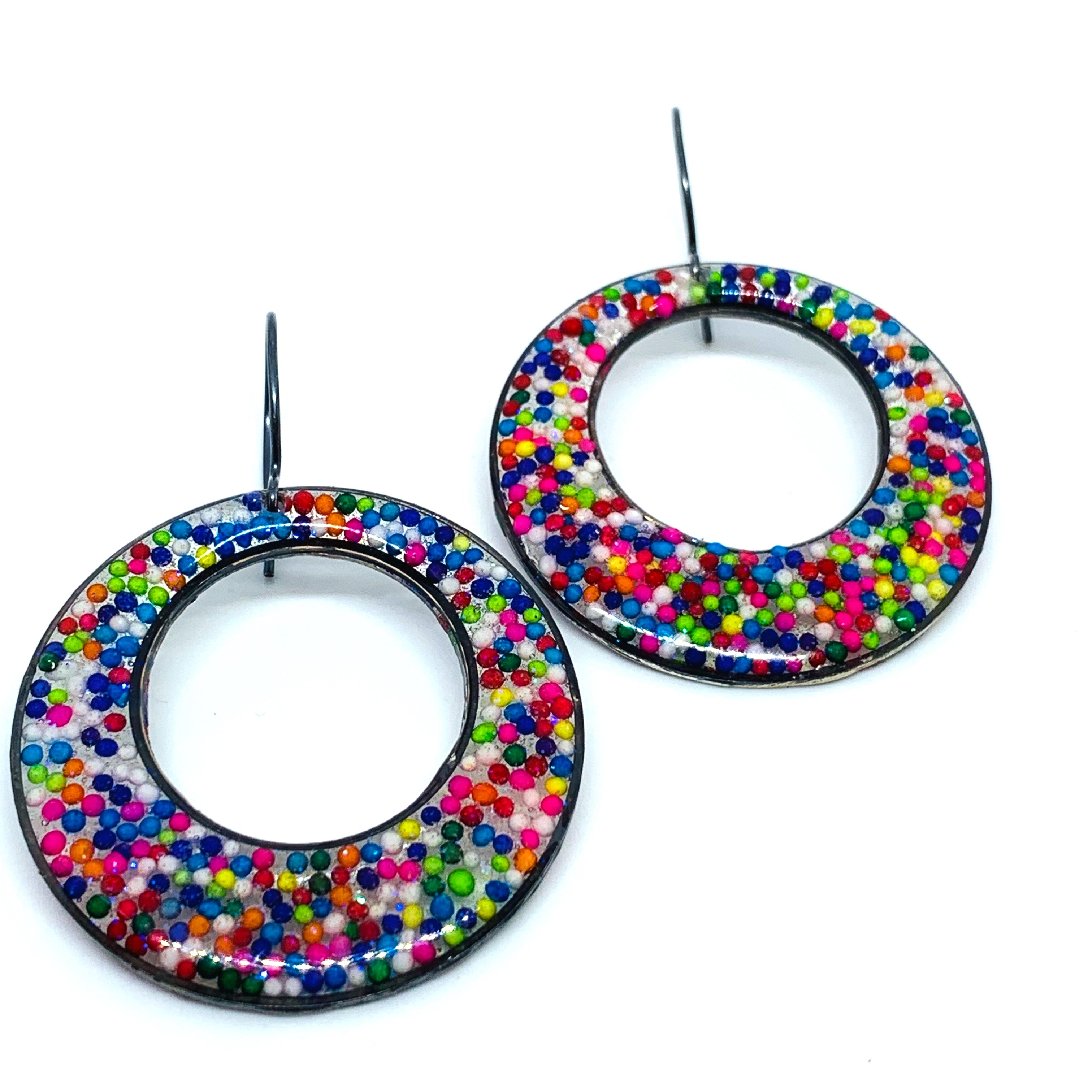 Rainbow Loop Earrings