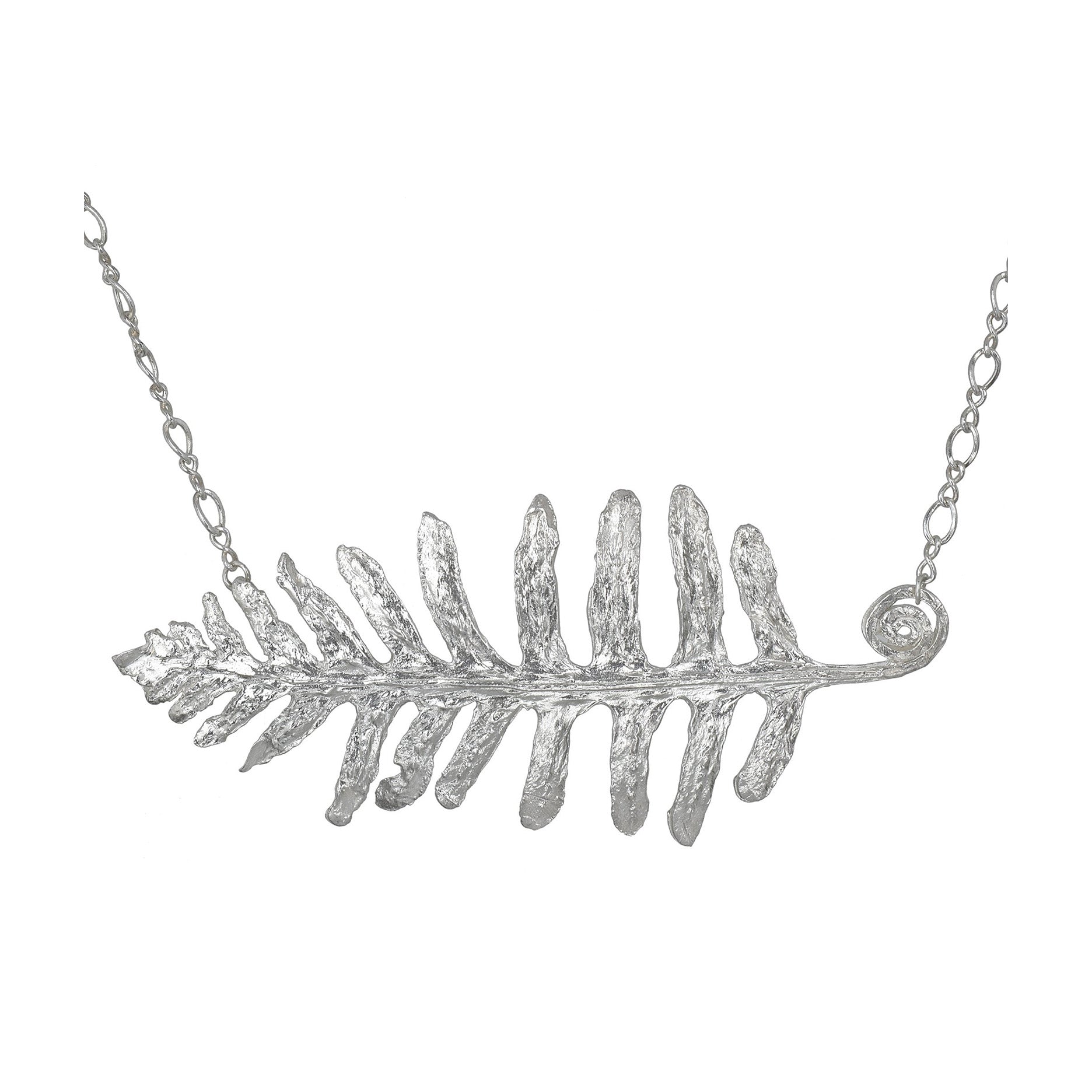Fern Necklace - Sterling Silver