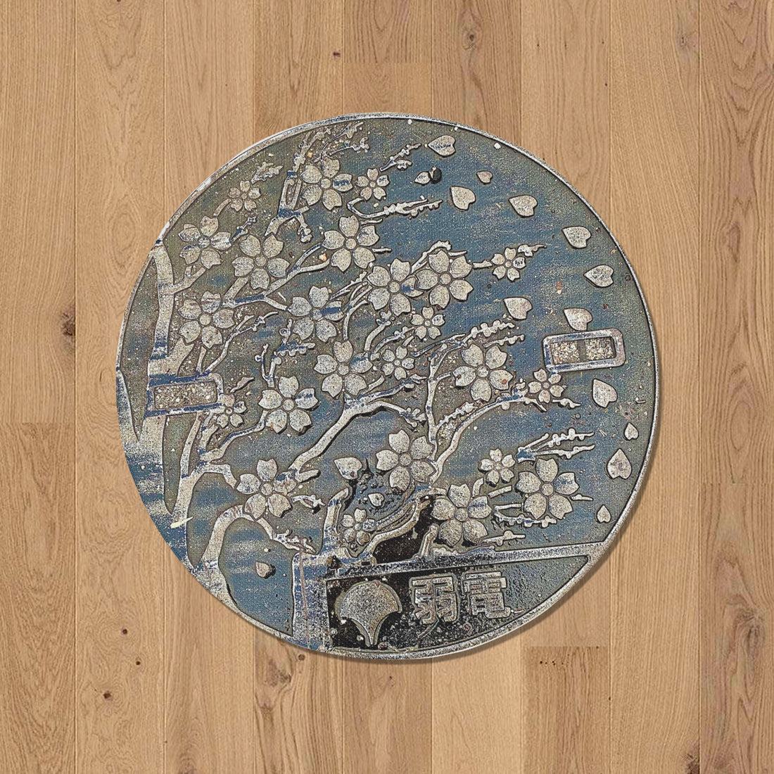 JAPAN SERIES - Sewer Cover Doormat, Trivet, Coaster - Ueno, Tokyo, Japan
